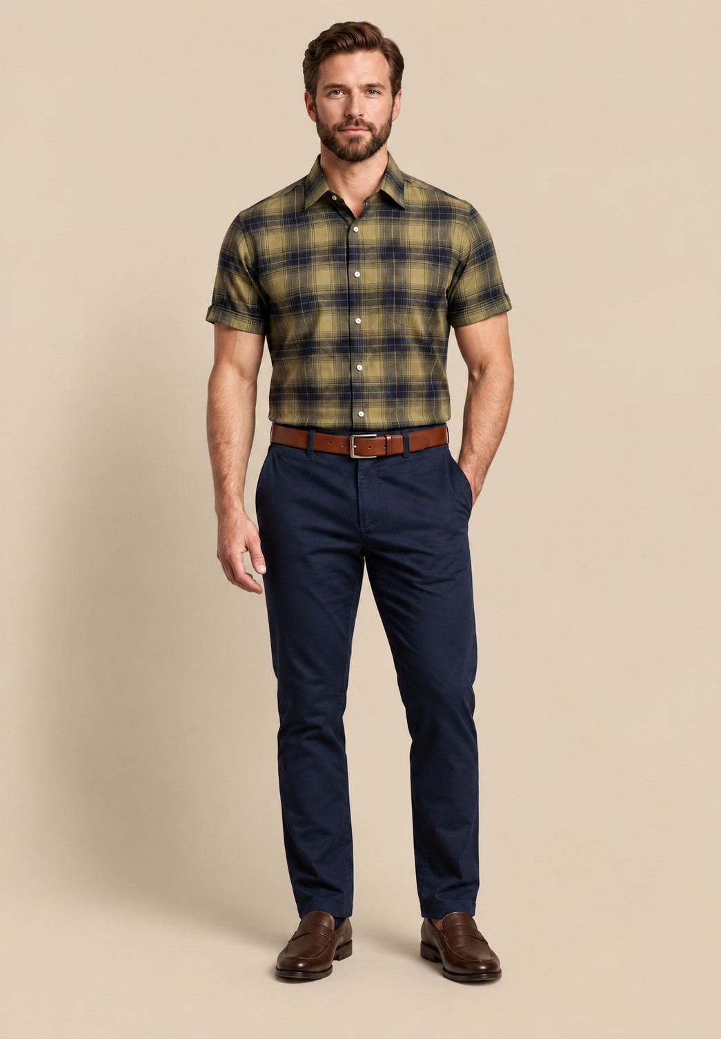 Check Shirt - Black